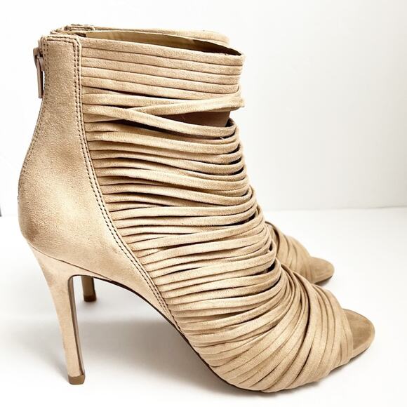 BCBGeneration Beige Sand Women Heels Size 10 No Box - Picture 3 of 6